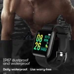 116plu-Smart-Watch-Men-Blood-Pressure-Waterproof-Smartwatch-Women-Heart-Rate-Monitor-Fitness-Tracker-Watch-Sport