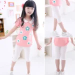 3-10years-Girls-Knee-Length-Kid-Fifth-Pants-Candy-Color-Children-Cropped-Clothing-Spring-Summer-All