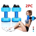 500-1500-2200-2600ml-PET-Dumbbell-Shaped-Kettle-Outdoor-Fitness-Cycling-Water-Bottle-Weight-Strong-Water