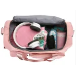 Carry-On-Travel-Bag-Large-Capacity-Gym-Bag-Weekender-Overnight-Duffle-Bags-With-Shoe-Compartment-Sports