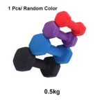 Dumbbell-Hex-Shape-Anti-collision-Fitness-Equipment-Waterproof-Dumbells-Weightlifting-Tool-Arm-Straining-Accessories-RandomColor