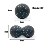 EPP-8cm-Peanut-Balls-Body-Massage-Fascia-Ball-High-Density-Muscle-Relaxation-Lacrosse-Fitness-Yoga-Myofascia