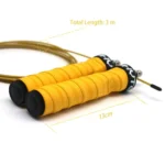 Jump-Rope-Crossfit-Skipping-Ropes-Pro-Ball-Bearings-Anti-Slip-Handles-Sports-Weighted-Training