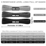 MKAS-Long-Resistance-Loop-Band-Set-Unisex-Fitness-Yoga-Elastic-Bands-Hip-Circle-Thigh-Squat-Band