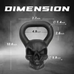 Yes4All-Skull-Kettlebells-25-35-lbs-Cast-Iron-Kettle-Bell-with-Anti-Slip-Powder-Coated-Handle
